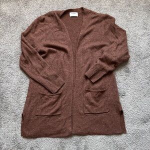 Old Navy Chocolate Brown Open Cardigan